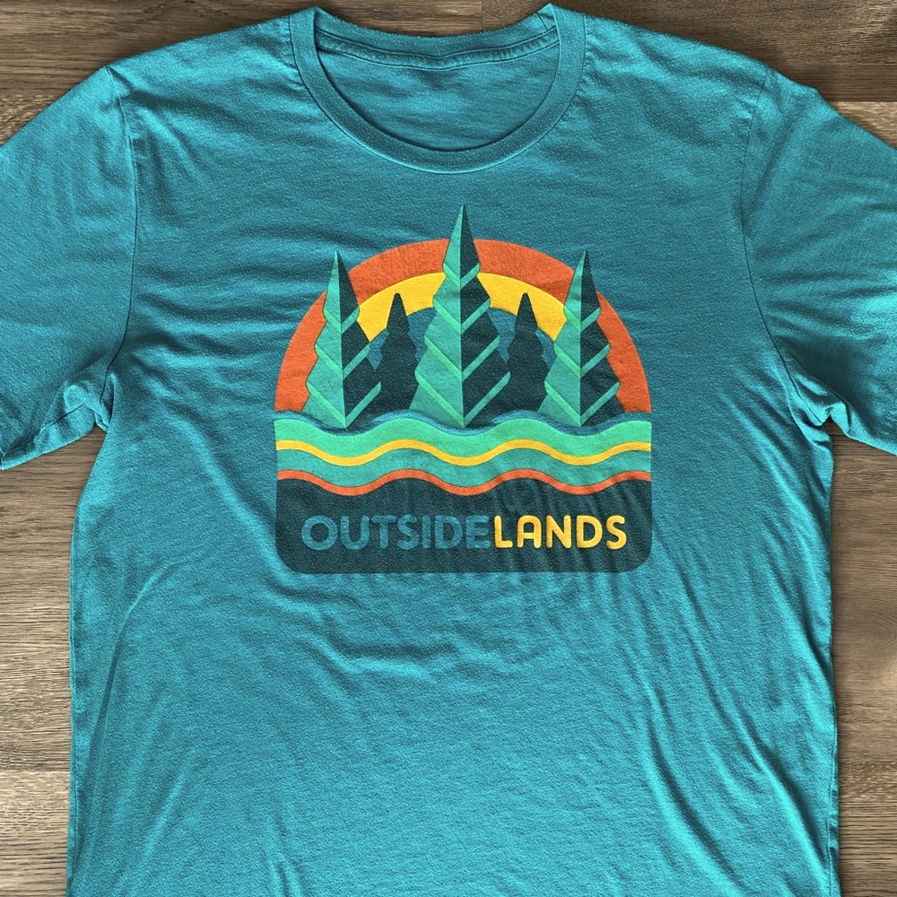 2016 Outside Lands Music Festival Tee Sz.(see approx. meas)